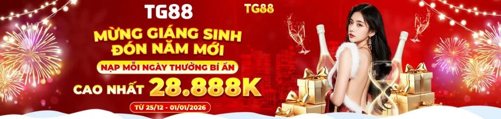 TG88 ⭐ Nhà Cái Uy Tín 2026 | Link TG88 Chính Thức Nhận 188K 9 banner tg88 2